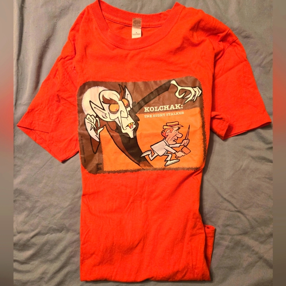 Orange Kolchak the Night Stalker Graphic Tee